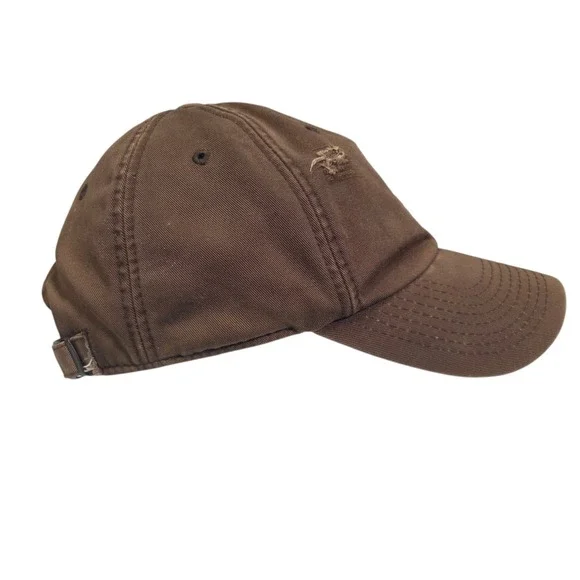Vintage Rare American Needle Oklahoma Sooners Hat Unisex Brown OU Distressed
